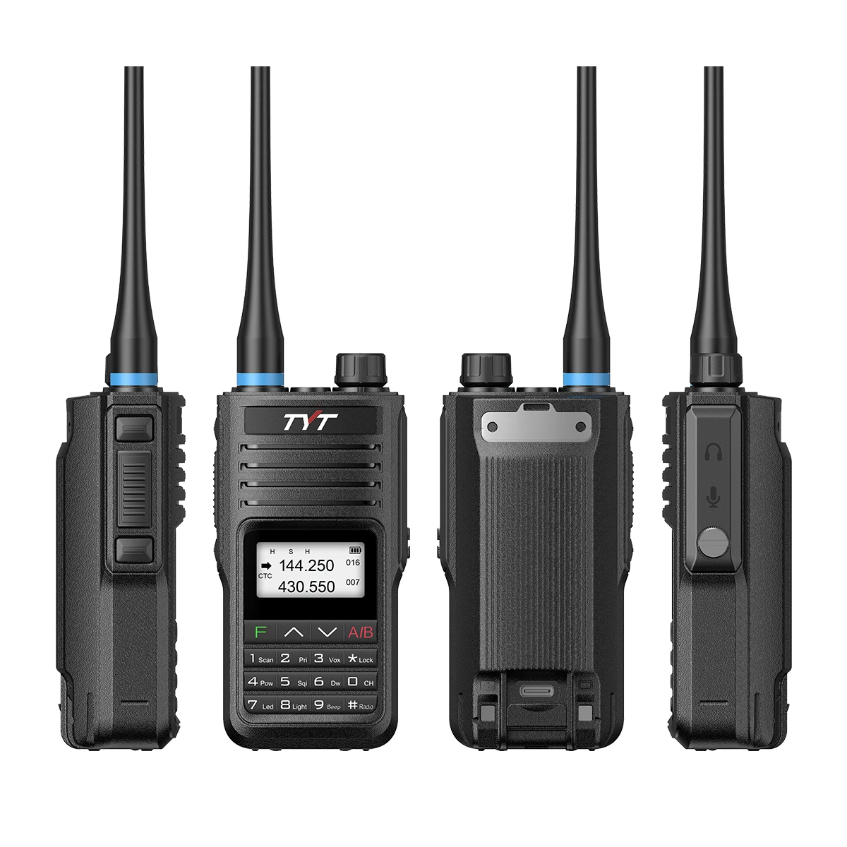 TYT TH-UV99 Waterproof IP68 Dual Band THUV99 10W Type-C Charging Walkie Talkie TH UV99 Long Range Two way ham Radio 4