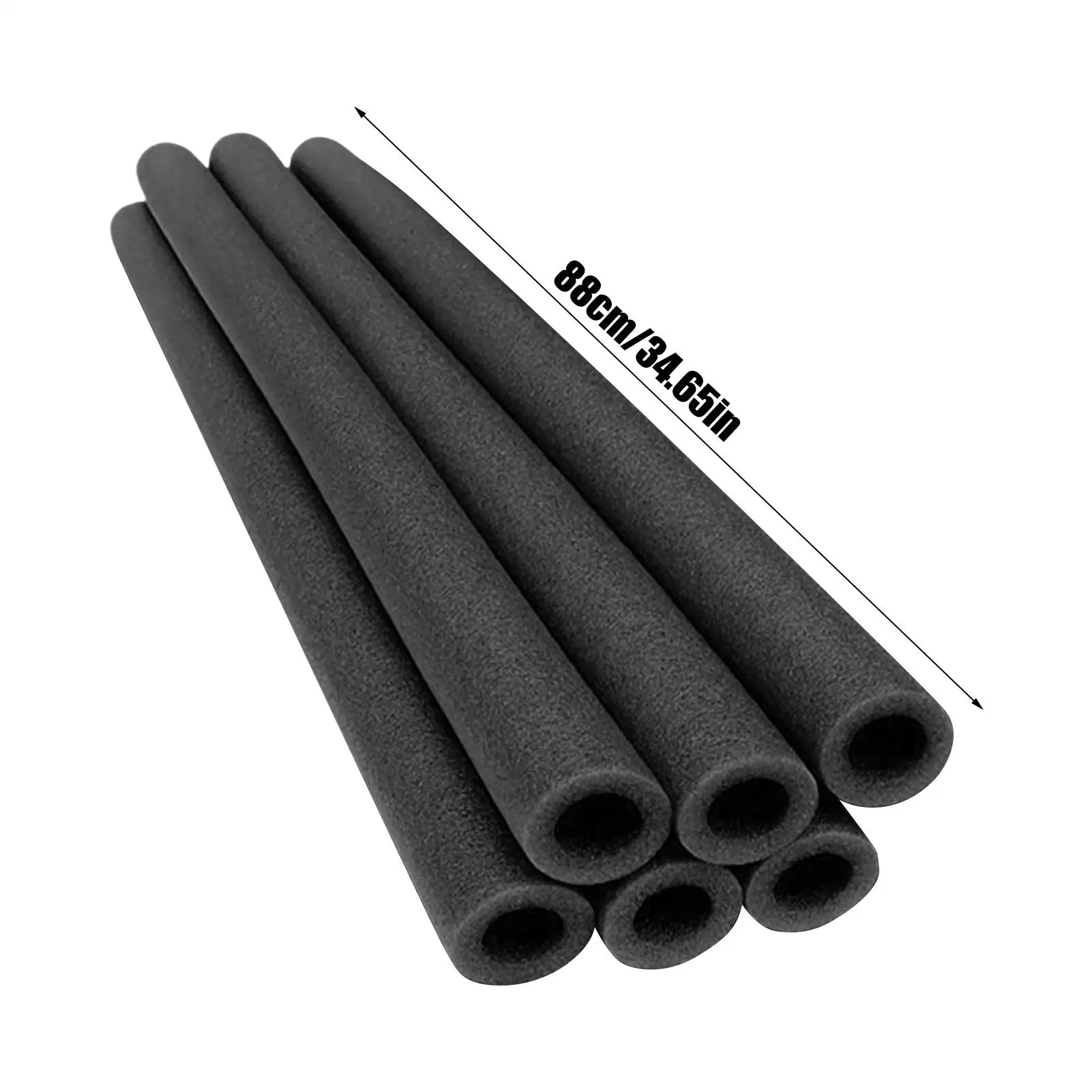 6pcs Trampoline Pole Cover Safety Protection Trampoline Pole Sleeves Tubes Padding Replacement Secure Fit Trampoline Accessories