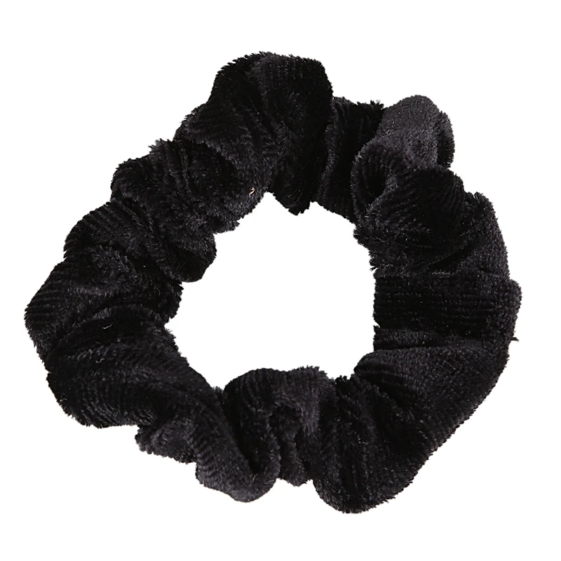10 Pack Black Velvet Scrunchie Hair Elastics Hair Bobbles Hair Bands кофе в зёрнах egoiste velvet 200 г beans pack