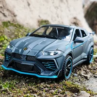 1:32 Lamborghini URUS sports car Simulation Diecast Metal Alloy Model car Sound Light Pull Back Collection Kids Toy Gifts 1
