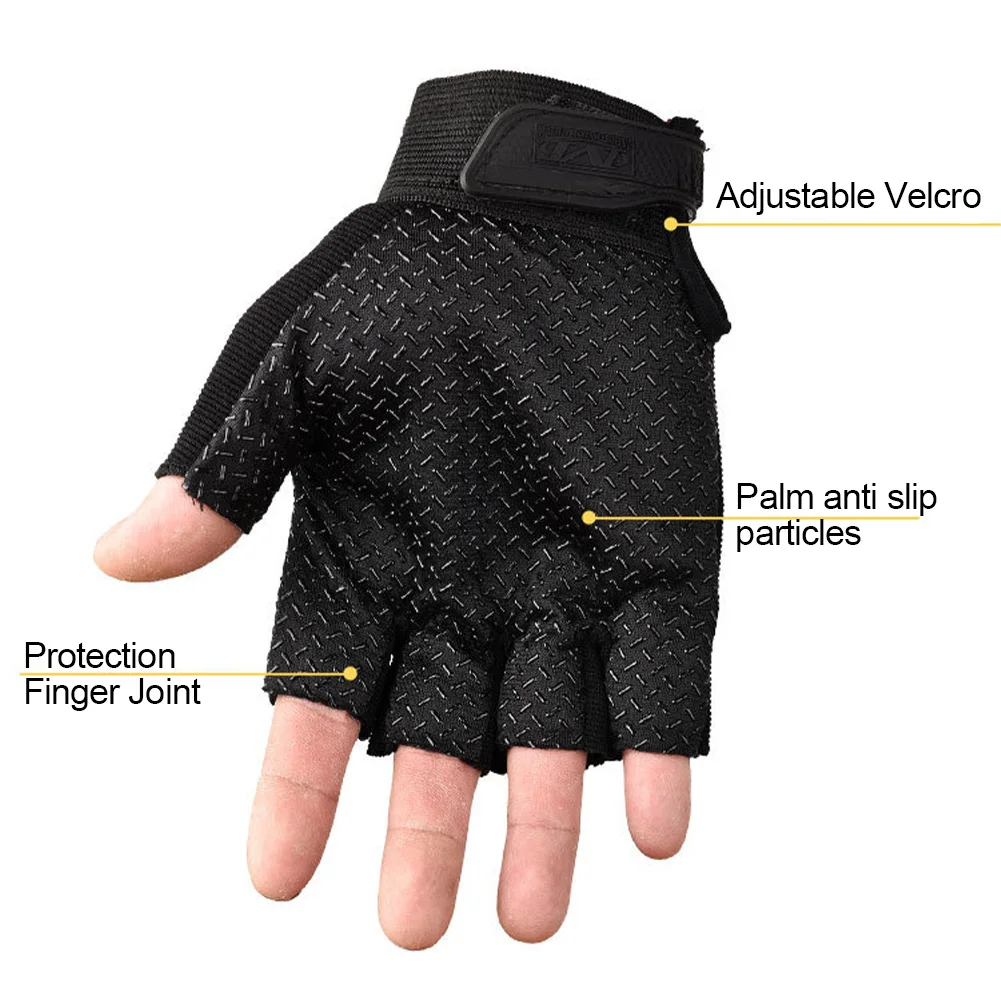 Sports Gloves Finger Gloves Tactical Gloves Tactical Gloves Half Finger Paintball Airsoft Shot Combat Anti-Skid Men Bicycle Full Finger Gloves Protective Gear