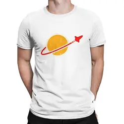 Classic Spaceman Vintage Lego Space 100% Cotton Men's T - Shirt - Round Collar, Short Sleeve Novelty Tee - 3XL (White)