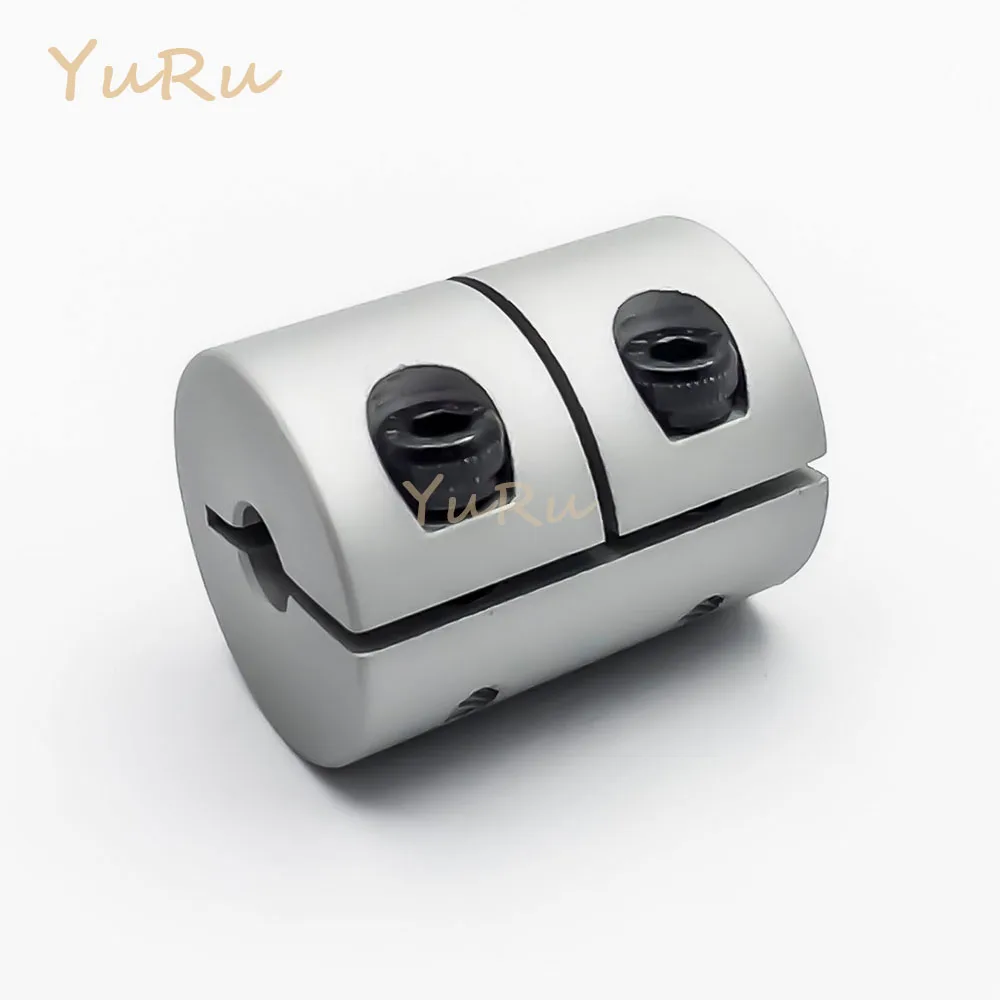 Rigid Shaft Coupler 1PCS D16L16 SB Series Rigid Clamp Coupling D16L16 Bore 2/3/3.17/4/5/6/6.35/8mm Aluminium Drive Shaft CNC Jaw Shaft Motor Coupler