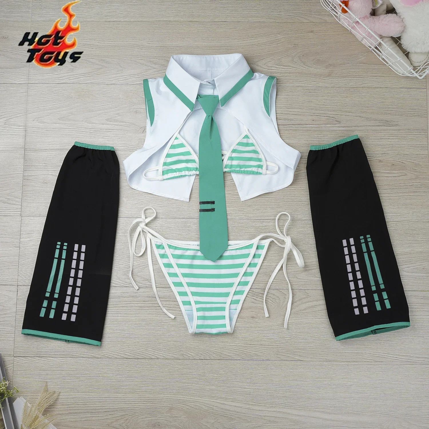 Miku Cosplay Miku formule costumes Cosplay Costume fille neige no&euml;l Roleplay uniformes Bikini ensemble