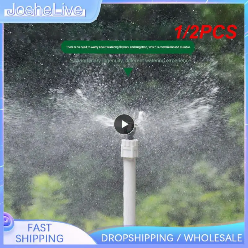 

1/2PCS Male Thread Rotating Sprinklers Irrigation Water Spray Sprinkler Lawn 360° Rotary Watering Nozzles garden watering