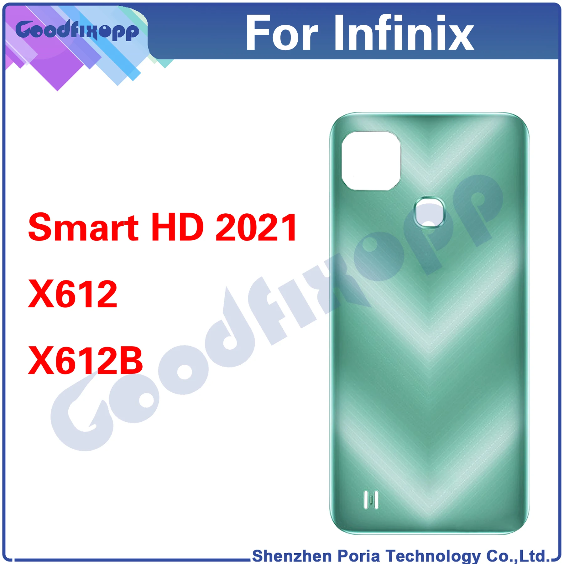 

10 шт., Задняя панель для Infinix Smart HD 2021 X612 X612B