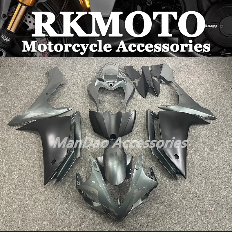 

NEW ABS Motorcycle Injection mold full Fairing Kit fit For YZF R1 2007 2008 YFZ-R1 07 08 Bodywork Fairings kits set Black Grey