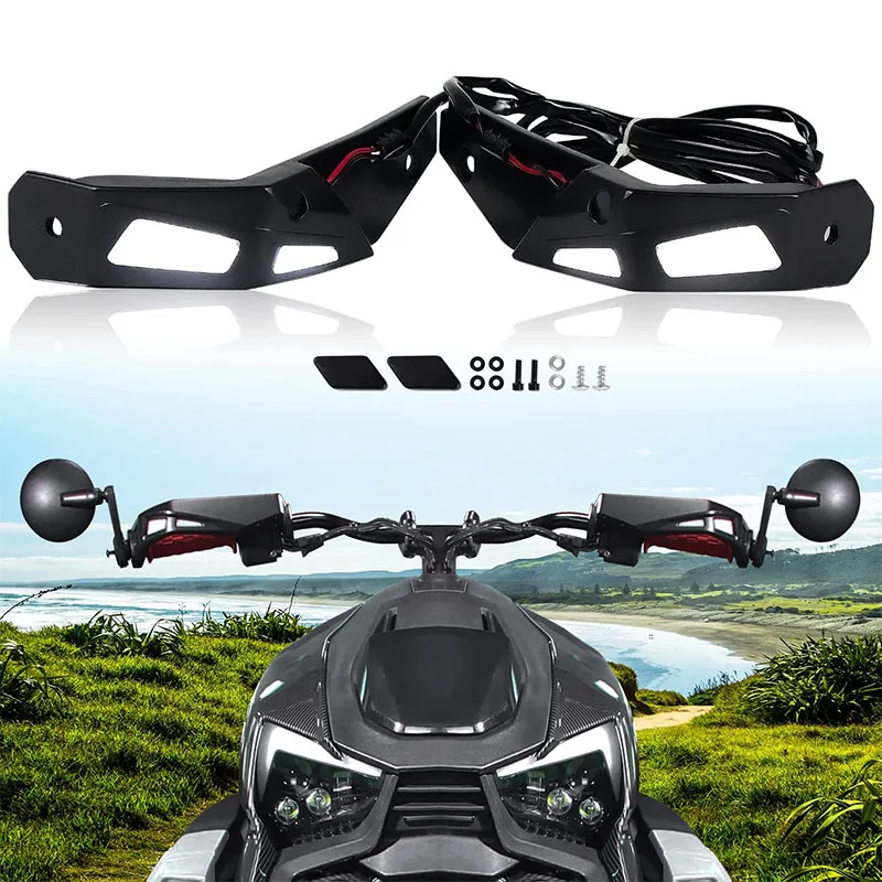SAUTVS Soporte para Can Am Ryker, Kit de Estante Trasero para Can-Am Ryker 600 900 Sport y Ryker Rally Edition Todos los Modelos Accesorios (reemplaza #219400965