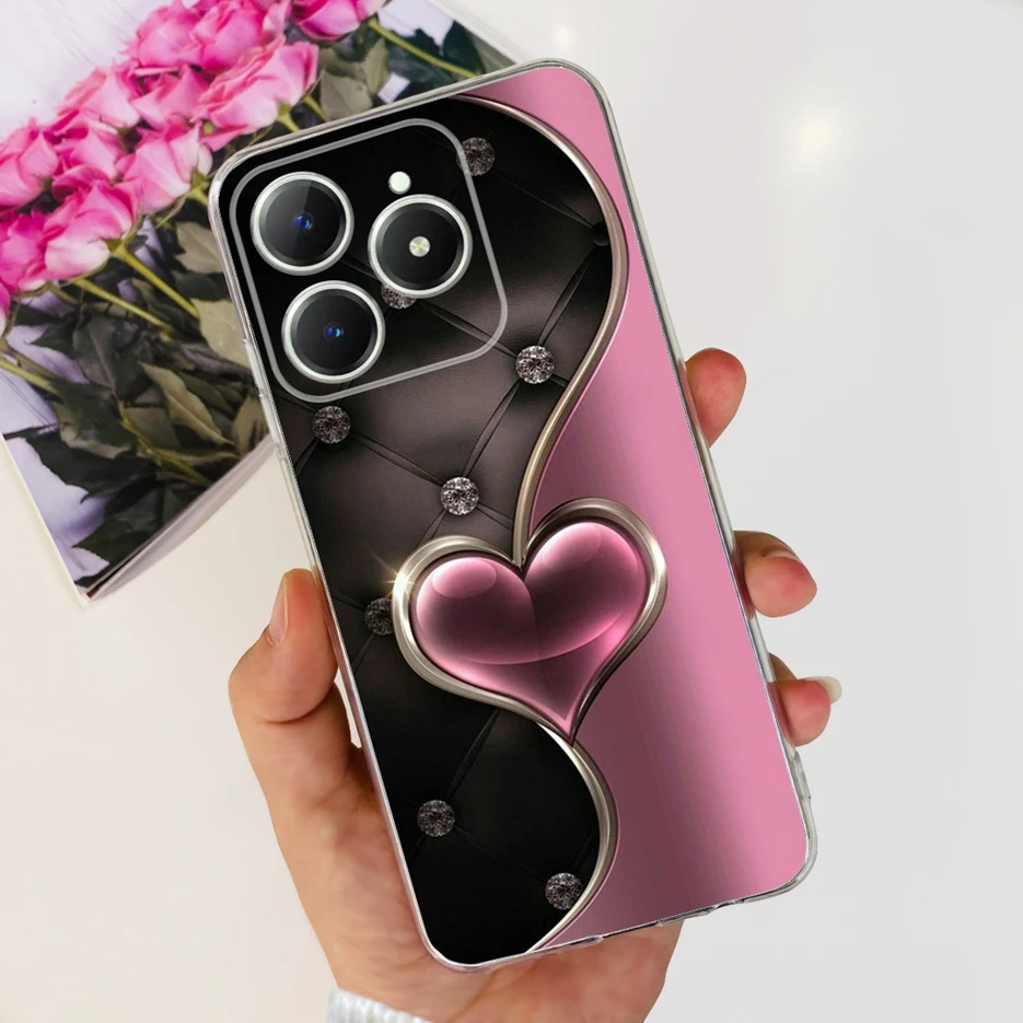 Cute Cat Cartoon Painted Soft Silicone Phone Case Cover