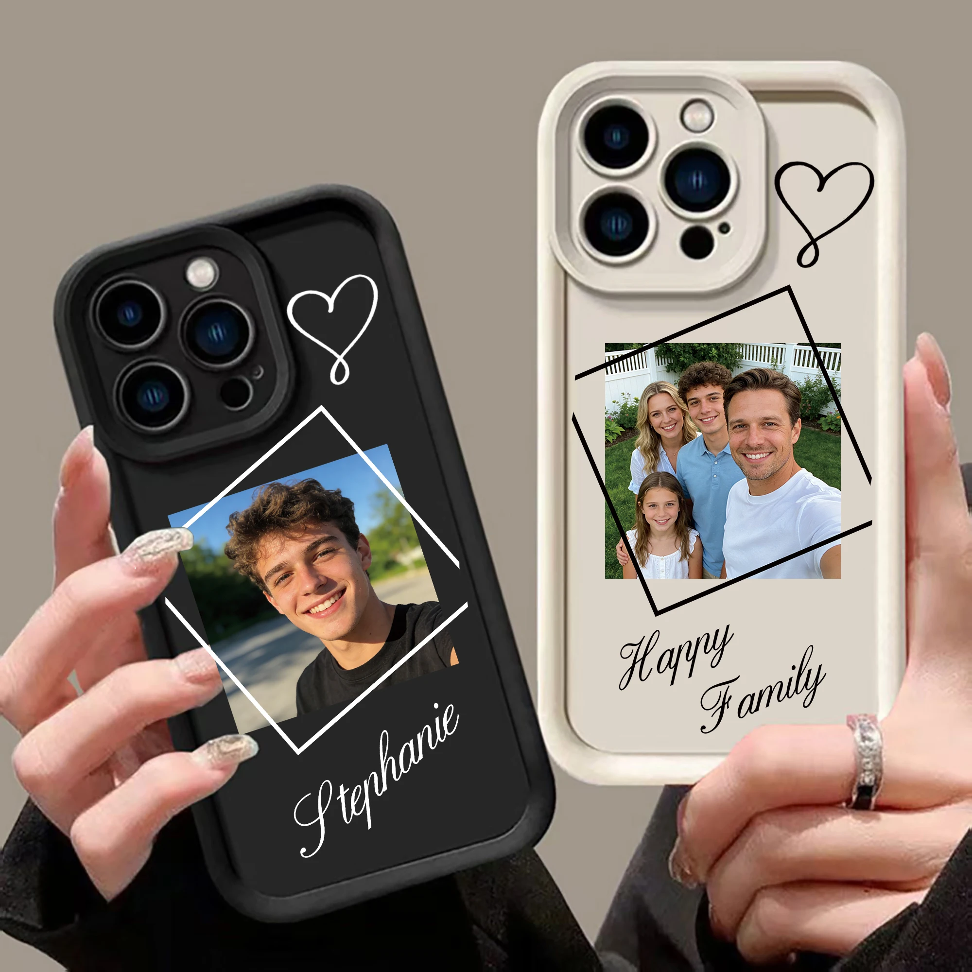 Personalized Custom Photo Custom Name Phone Case for iPhone 17 thumbnail 5
