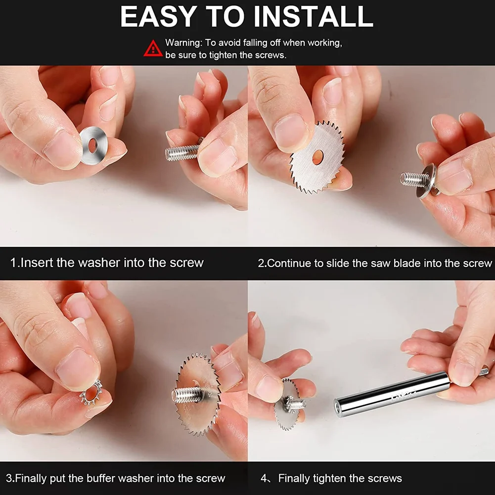 PVC Pipe Inside Cutter with 1/4Inch Hex Shank, Plumbing Inside Cutter Internal Pipe Cutter, 5Pcs Saw Blades 6