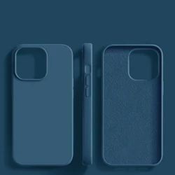 Premium Liquid Silicone Luxury Soft Case - Phone Accessories - iPhone 11 Pro (Navy Blue)