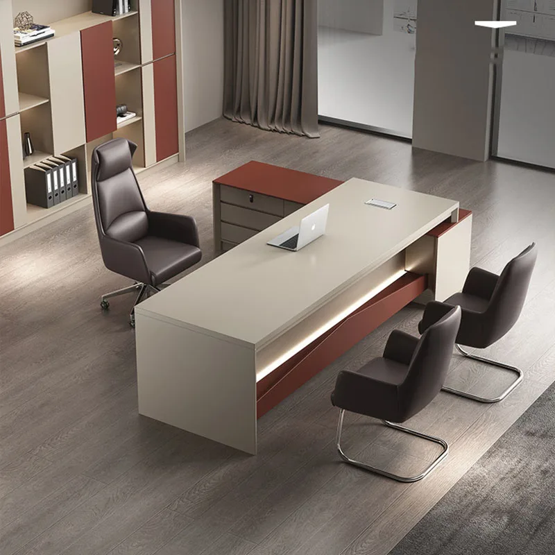 Desktop Conference Office Desks L Shaped Writing Luxury Standing Living Room Computer Desks Accessories Mesa De Estudo Furniture