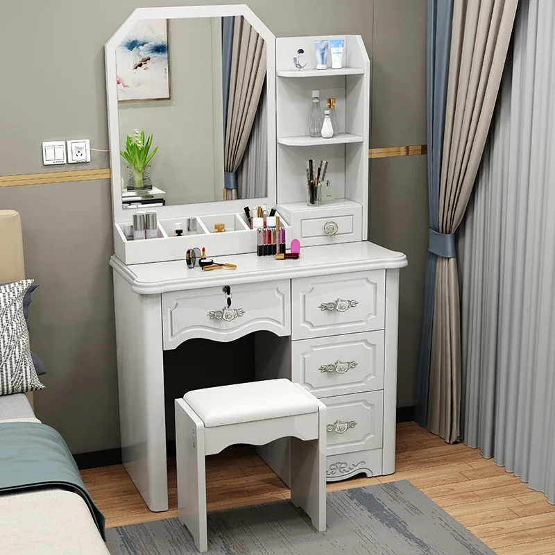 

Storage Multifunctional Dressing Table Bedroom Modern Dressing Table Nordic Console Tocador Maquillaje Postmodern Furniture