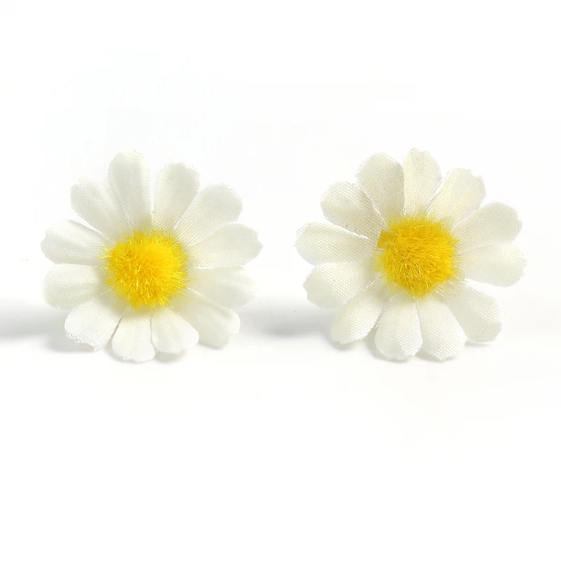 50/100 Stücke Mini Gänseblümchen Künstliche Blumen 2,5 cm Gefälschte Blumen Für Wohnkultur Hochzeit Dekoration DIY Handwerk Kranz Geschenke Zubehör – Detail 13