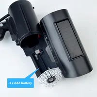 ALARMEST fausse caméra Solart factice étanche sécurité CCTV caméra de Surveillance avec lumière Led rouge clignotante extérieure intérieure 5