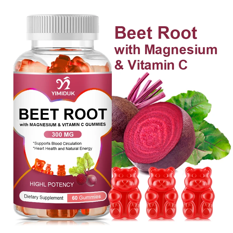 

Свекольный корень с магнием и витамином C, жевательные антиоксиданты, поддерживает кровообращение, здоровье сердца и естественную энергию