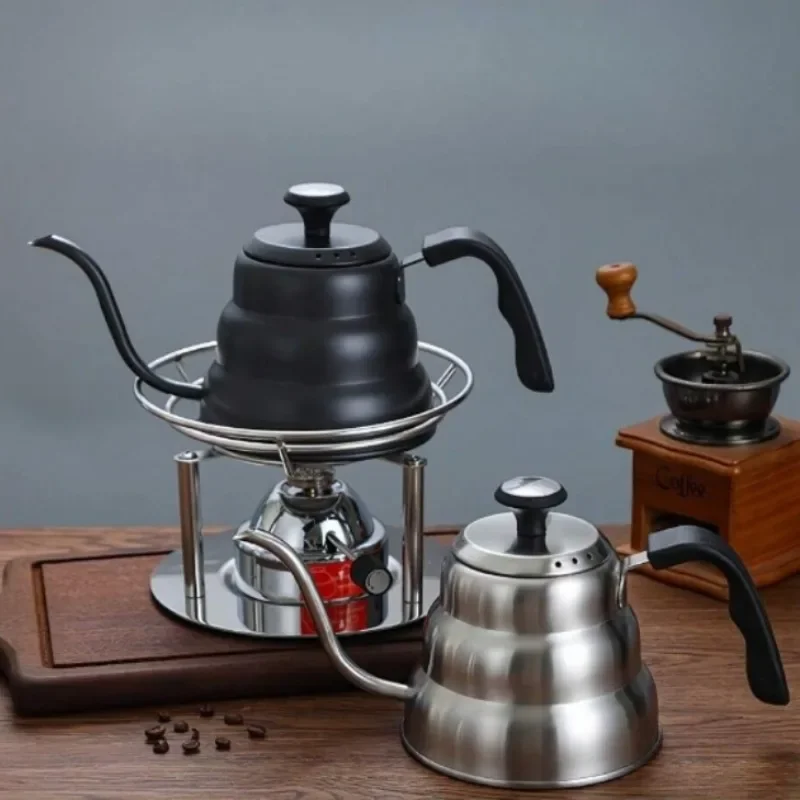 Stainless Steel Kettle Induction Gooseneck Kettle Coffee Pot Thermometer Coffee Teapot Milk Pitcher Hand Brewed Home Use coffee pot,coffee kettle