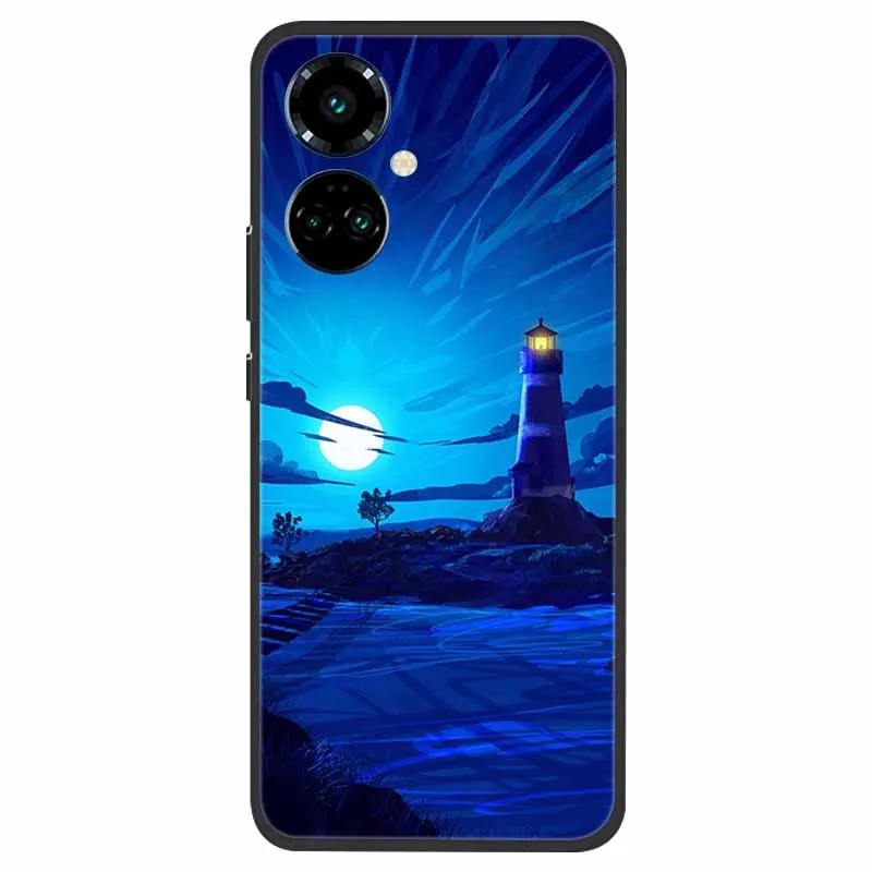 Sleek Black Silicone Bumper Phone Case - Premium TPU Coque