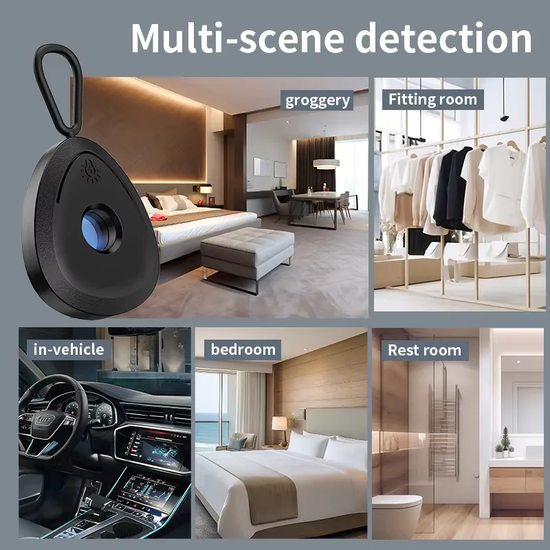 Full Range Camera Hidden Finder Anti-spy Bug Listening Device Wireless Signal Scanner Anti-Monitoring Camera For Home Travel hidden camera detector infrared camera detector camera detector signal detector