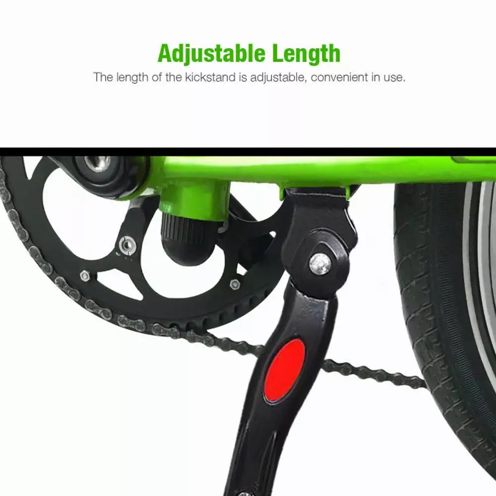 Bicycle Metal Side Rear Support With Adjustable Height Single Support Design Bicycle Side Support For Mountain Bike Road Bi J7Q8