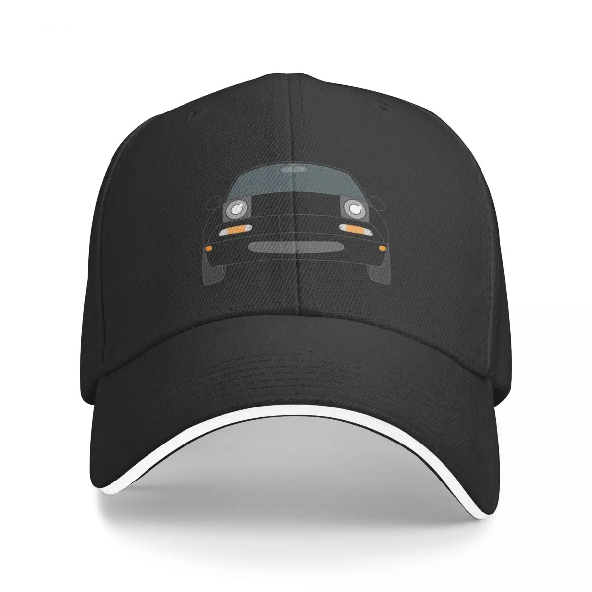 

BLACK MX5 MIATA NA FRONT Baseball Cap Sun Hat For Children Snapback Cap Golf Hat Women's Beach Visor Men's