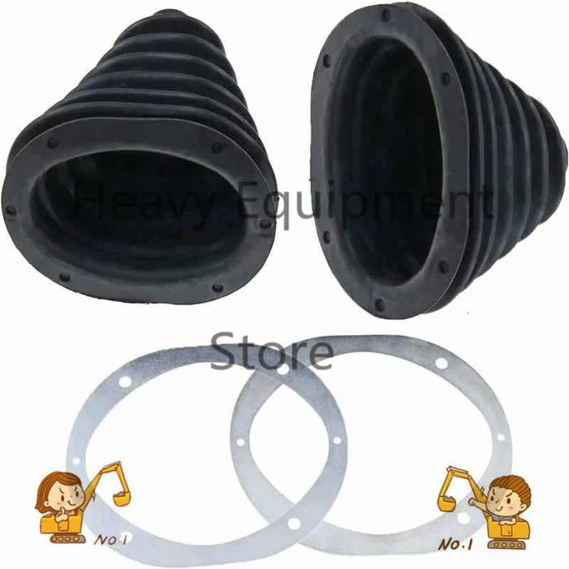 Rubber Boot Steering Arm 2PCS Rubber Boot Steering Arm 6532127 for Bobcat Skid Steer 883 943 953 963 S130 S150 S160 S175 S185 T190 T200 T250 730 731 732