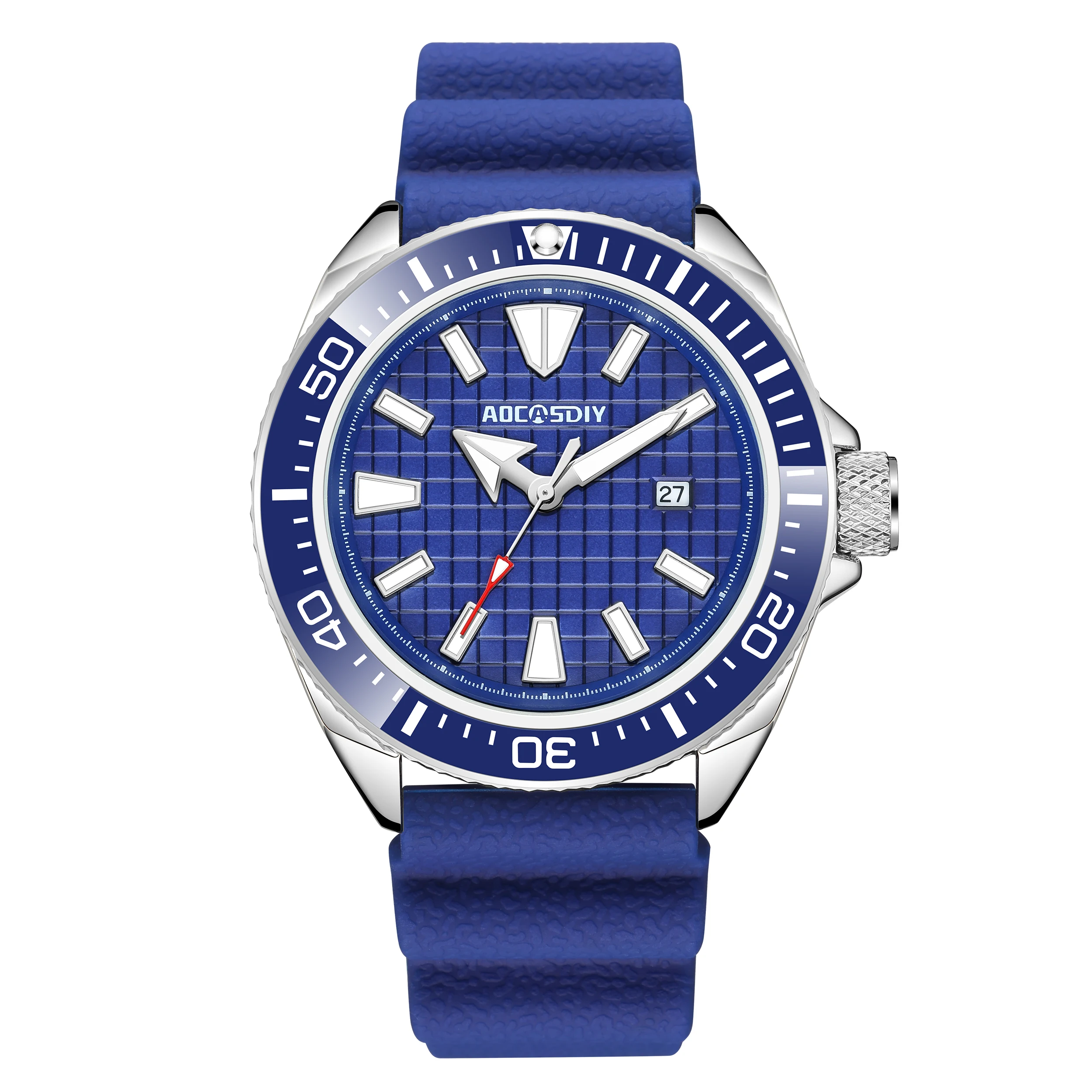 Men's Fashion Sports Watch Waterproof Calendar Night Glow Multifunctional Sports Watch
