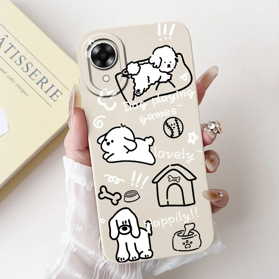 2024 New Cute Cartoon Pattern Soft Silicone Protective Phone Case