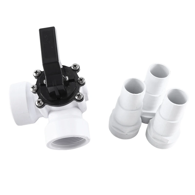 ThreeWayValveSwimmingPoolPumpConnectionHoseFitting4715For