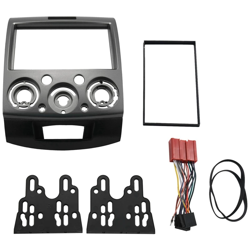 

Радиоприемник, стереопанель для Ford Everest Ranger Mazda Bt-50 Bt50, 2 Din, облицовка для приборной панели
