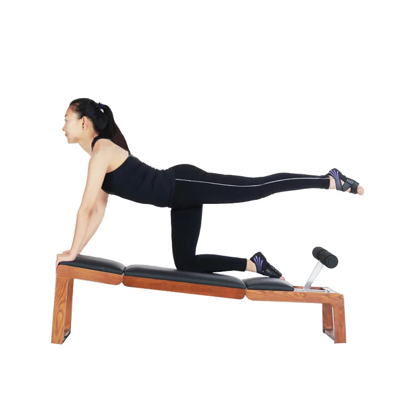 Tabla plegable para hacer ejercicio, equipo de Pilates, Banco de Yoga