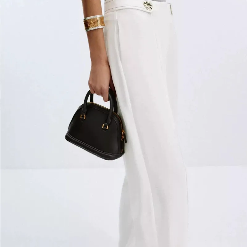 Spring New Shell Women's Handbag Trendy Shoulder Crossbody Bag Street Style PU Material Small Size Soft Shape Zipper Opening