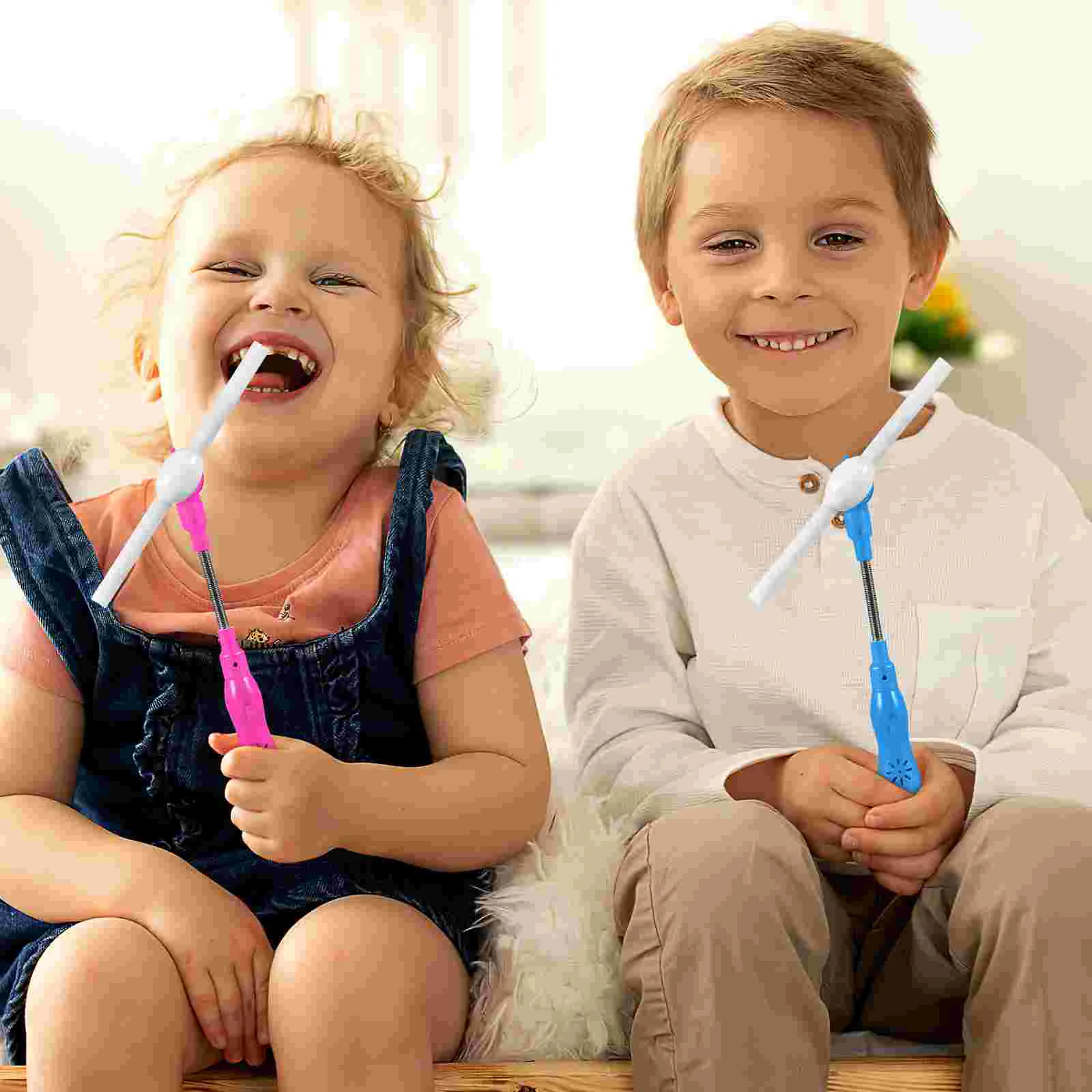 3 Pcs Windmill Toy Toddler Toys Colorful Windmills LED Music Kid Shine Electric Rotate Light up