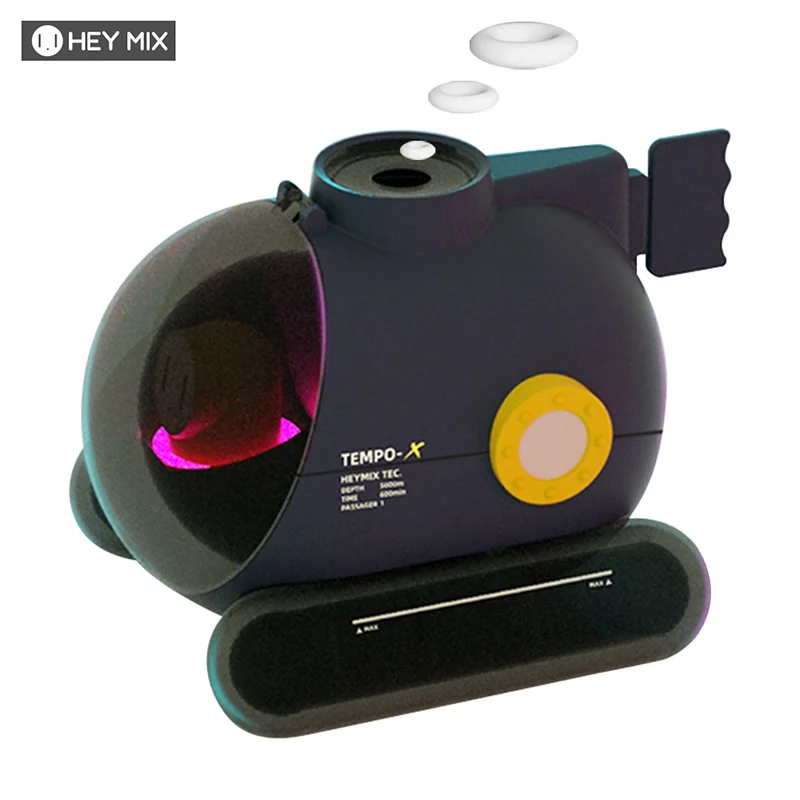 FollowMusicDiffuserSmokeRingHumidifierSubmarineColorful