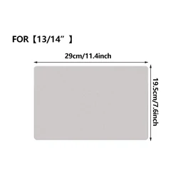 Premium Microfiber Laptop Protective Keyboard & Screen Cleaning Cloth (FOR13 - 14inch)