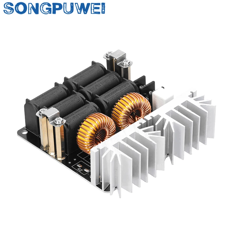 ZVS 저전압 유도 가열 보드, 전원 공급 모듈, 플라이백 드라이버 히터, 테슬라 코일, 1000W, 20A