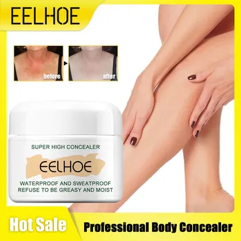 Body Concealer Cream Waterproof Full Coverage Professional Tattoos Covering Birthmarks Stretch Makeup Beauty Glides on Smoothly