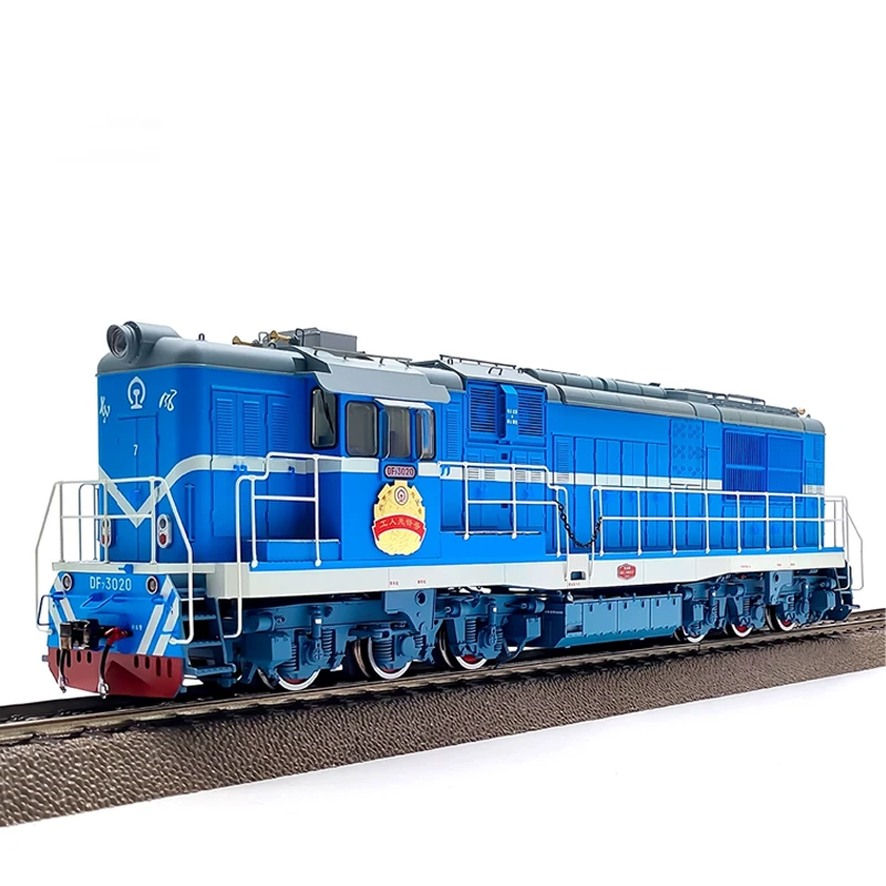 Diesel Locomotive Model Toy 1/87 HO DF7B Dongfeng 7B Main Line Freight Train Model Toy
