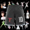 Captain Tsubasa School Nansheng Olive and Benji Football Team Uniform Beach Pants Customized High Quality Clothing Customizable 1