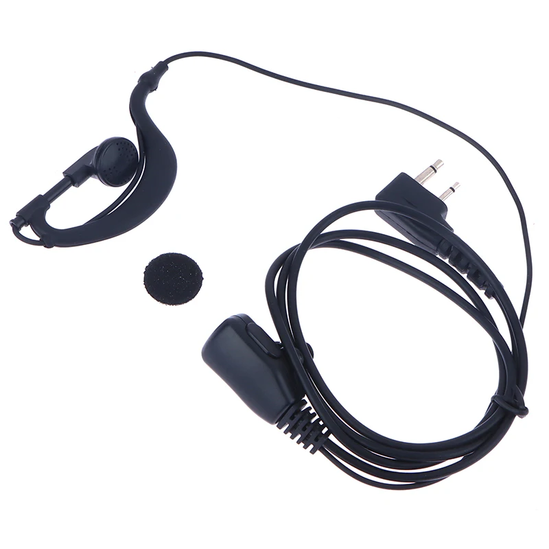 D-type Earhook Earpiece Headset Walkie Talkie Headphone For ICOM IC-91A/91AD/92AD/P7A/Q7A/V8