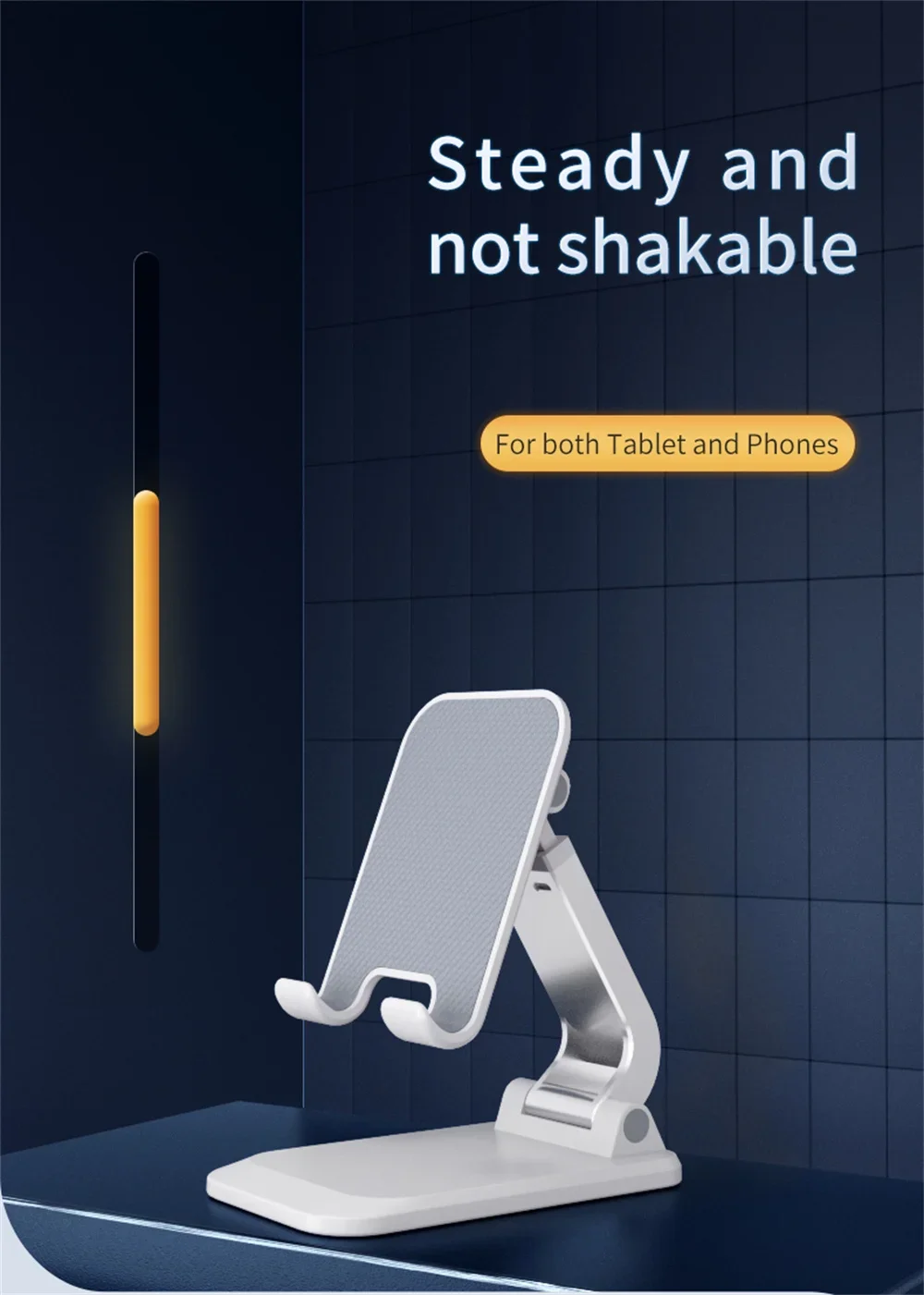 Desktop Stand Mobile Phone Foldable Lazy Scalable Phone Holder Support for IPhone 16 15 14 Samsung Xiaomi and All Smartphones