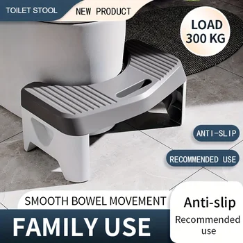 “Ergonomic Squat Toilet Footstool” 1