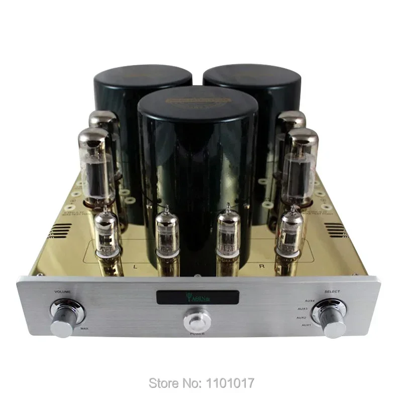 

YAQIN MC-10T EL34 Vacuum Tube Push Pull Integrated Amplifier lamp amp with 12AX7 pre-amp