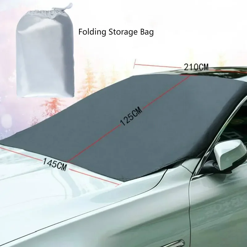 Automobile Magnetic Sunshade Cover Car Windshield Snow Sun Shade Waterproof Protector Cover Car Front Windscreen windshield sunshade car sunshade windshield sun shade car snow shield car cover