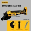 DEWALT DCG405 100/125mm 18V lithium battery brushless flat head angle grinder bare machine tool cutting machine 2