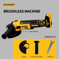 DEWALT DCG405 100/125mm 18V lithium battery brushless flat head angle grinder bare machine tool cutting machine 2