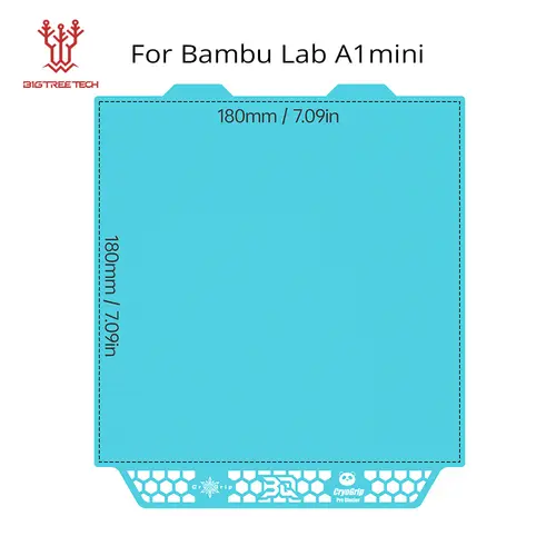 BIQU Panda Build Plate CryoGrip Pro Coating No Clog Spring Steel Double-sided for BambuLab Voron Kobra Adventurer 5M 3D Printer - Image 10