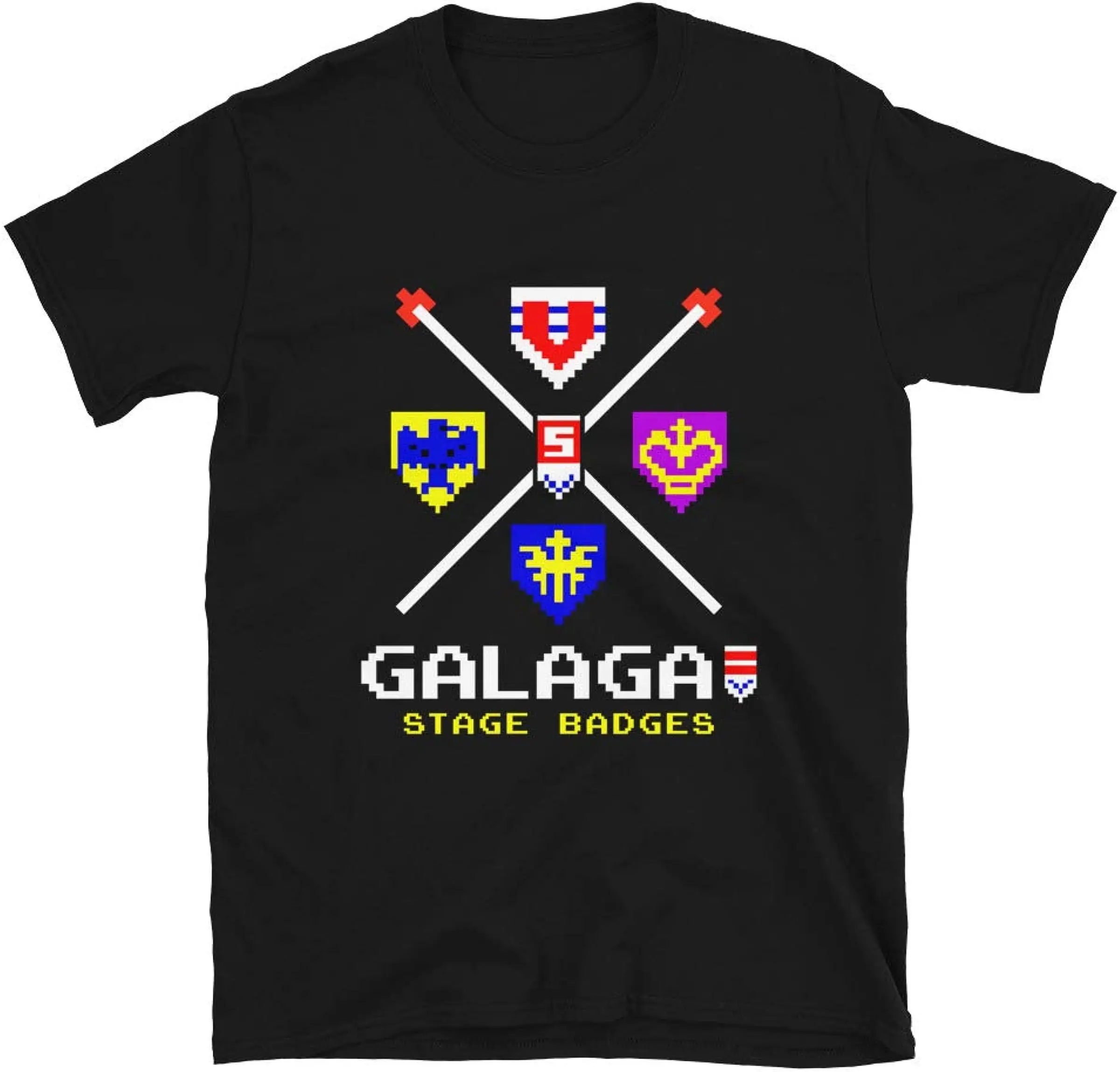 Retro 80s Arcade Alien Invasion Gamer T-Shirt