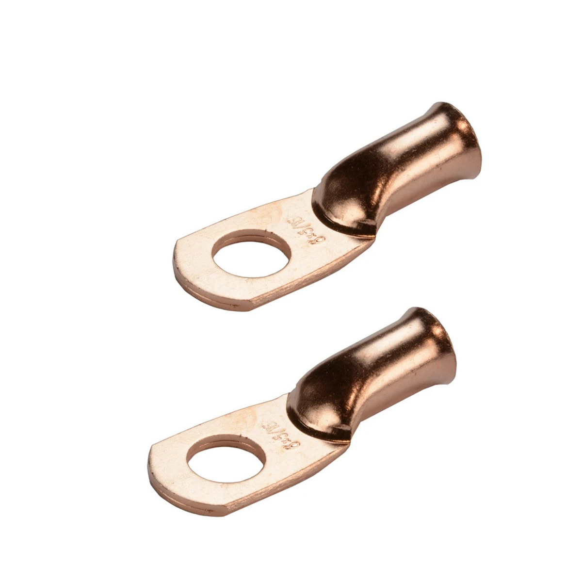 Terminale A Crimpare Ad Anello - Confezione Da 100, Blu, 12 Mm, 30A, 16-14 AWG - Connettori Ad Anello Termorestringenti, Connettori In Rame Stagnato, Terminali A Filo Isolati Ad Anello - Foto 13